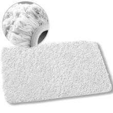 kitchen washable white faux fur runner rug